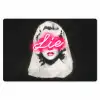Neon - Letters - Vintage - Vrouw Placemat vinyl groot -zzsfeer1_Kitchenyeah-website