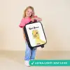 Barry de Badeend Kinderkoffer - Zwart klein -sfeer2_UK