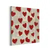 Hartjes - Krant - Loveyou aluminium wit klein -3d