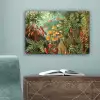 Design - Natuur - Paddenstoelen - Ernst Haeckel canvas 2cm klein -sfeer4