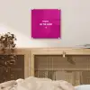 Focus - Smiley - Roze plexiglas 5mm klein -sfeer4