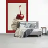 Cupcake - Kers - Rood fotobehang vinyl groot -slaapkamer