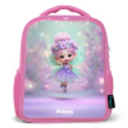 Elf - Tover - Magisch Kinderrugzak - Roze middel -3d