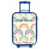 Regenbogen Kinderkoffer - Blauw klein -zz3dotto