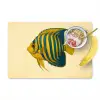 Felgeel - Vis - Strepen - Vinnen Placemat vinyl groot -zzzproduct_Kitchenyeah-website