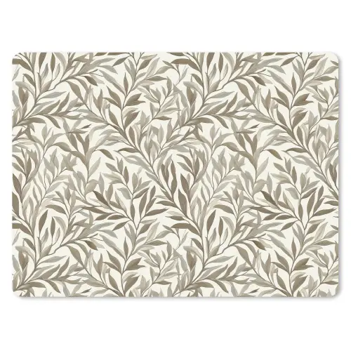 Takken - Botanisch - Taupe muismat rubber klein 262 -3d