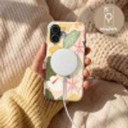 Patroon - Bloemen - Kleurrijk Toughcase MagSafe Apple iPhone 17 klein -USP_MagsafeV