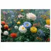 Close-up - Veld - Bloemen - Kleurrijk poster papier klein -3d