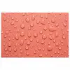 Water - Druppels - Roze poster papier klein -3d