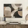 Abstract - Vormen - Modern - Beige PET vilt klein -sfeer1