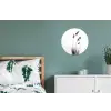 Minimalistisch - Stelen - Wit Wandcirkel aluminium klein -slaapkamer