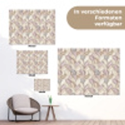 Abstract - Golvend - Pastel tuinposter los doek klein 239 -Xsfeer9_DE