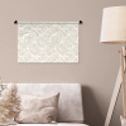 Abstract - Ruit - Beige Wandkleed katoen klein 269 -sfeer4