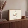 Quote - Winter - Kerst - Beige - Kerstbal Light Box met batterij (Wandlamp) middel -sfeer2