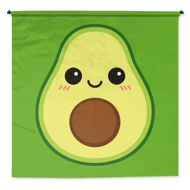 Wandkleed - Avocado - Groen - Speels