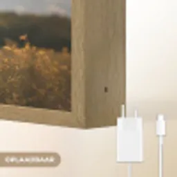 Koe - Bloemen - Weiland Light Box met batterij (Wandlamp) middel -USP_websiteoplaadbaarNL