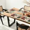 Kerstsfeer - Landelijk - Rood Placemat vinyl groot -zzsfeer4_Kitchenyeah-website