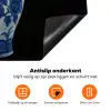 Pot - Delfts Blauw - Bloemen Inductie beschermer vinyl 3mm klein -zzzzzzz-td-onderkant