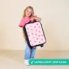 Roze hartjes Kinderkoffer - Zwart klein -sfeer2_UK