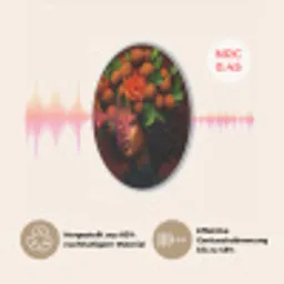 Vrouw - lychee - exotisch Akoestische PET Vilt - Rond klein -USP_DE