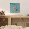 Badeend - Zwemband - Geel aluminium wit klein -sfeer3