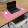 Roze - Gestreept - Belle Muismat XXL klein -sfeer1