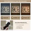 Aap - Dieren - Bruin - Design - Meiden - Jongens Light Box met batterij (Wandlamp kind) middel -USP_lichtkleurNL