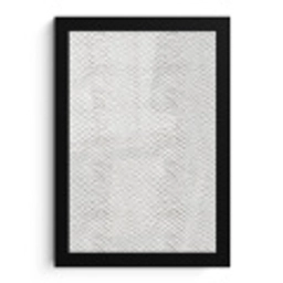 Slang - Patroon - Wit fotolijst zwart zonder passe partout klein 224 -3d