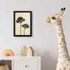 Bladeren - Minimalistisch - Zwart fotolijst zwart zonder passe partout klein -usfeer4_kinderkamer