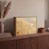 Paardenbloem - Water - Natuur - Planten - Modern Light Box met batterij (Wandlamp) middel -sfeer2