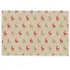 Patroon - Herten - Beige Deurmat klein 898 -zkaufland3d