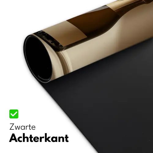Champagne - Beige - Schaduw - Bubbels Muismat XXL klein -sfeer2