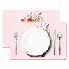 Cowboylaarzen - Roze - Boeket - Bloemen Placemat vinyl groot -zzsfeer2_Kitchenyeah-website