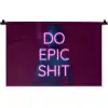 Buste - Neon - LED - Letters Wandkleed katoen klein -zz3d