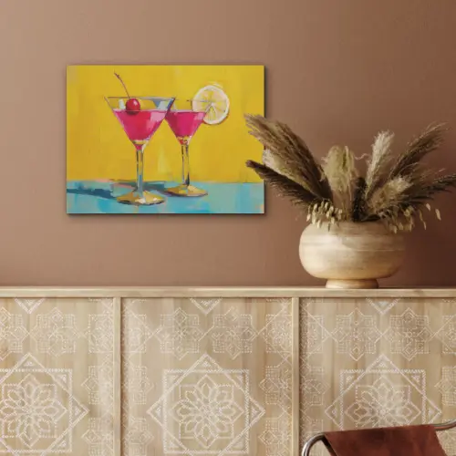 Glazen - Cocktail - Citroen - Kers PET vilt klein -sfeer4