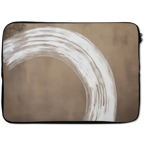 Verf - Bruin - Japandi laptophoes neopreen klein -zkaufland3dotto