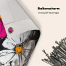 Street Art - Bloemen - Mix Balkonbeschermer Duitsland klein -closeup_NL