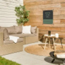 Quote - Groen - Grill - Zomer tuinposter los doek klein -sfeer4