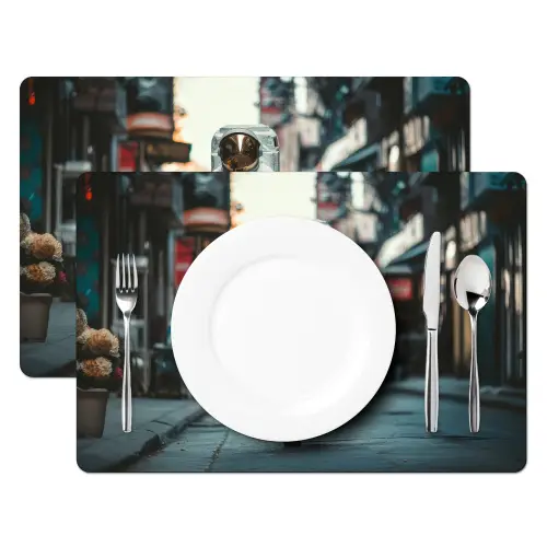 Boeket - Bloemen - Kleurrijk - Astronaut Placemat vinyl groot -zzsfeer2_Kitchenyeah-website