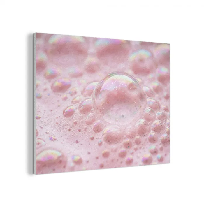 Schuim - Structuur - Roze PET vilt klein -3d
