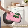 Yes fun - Groen - Roze - Stippen Badmat klein -USP_WasbaarDE