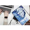 Dorp - Rotswand - Roeiboot - Water laptophoes neopreen klein -bureau