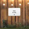 Quotes - Pluk de dag - Tekst - Zwart wit - Hartje tuinposter los doek klein -sfeer1