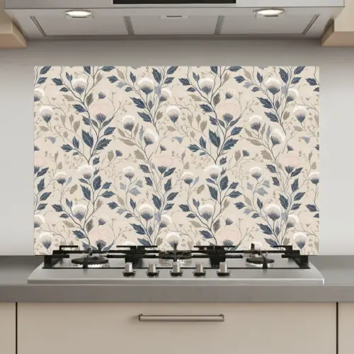 Klassiek - Botanisch - Kleurrijk keuken achterwand spatscherm klein 900 -3d_website