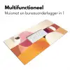 Vormen - Abstract - Kleurrijk Muismat XXL klein -sfeer4