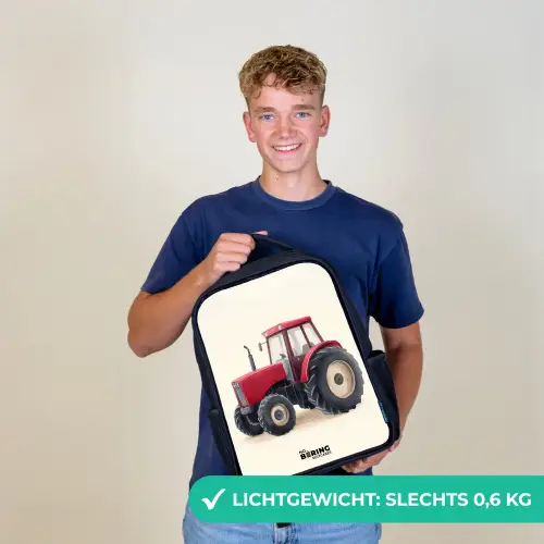 Tractor - Getekend - Rood Rugzak - Zwart middel -sfeer7_NL