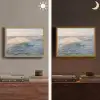 Golf - Zee - Water Light Box met batterij (Wandlamp) middel -sfeer3