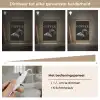 Koffie - Croissant - Tekst Light Box met kabel (Tafellamp) klein -USP_dimbaarNL