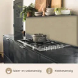 Zandkleur - Korrelige structuur - Beton keuken achterwand 2 middel 871 -usp_NL