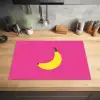 Banaan - Geel - Fruit Inductie beschermer vinyl 3mm klein -sfeer5
